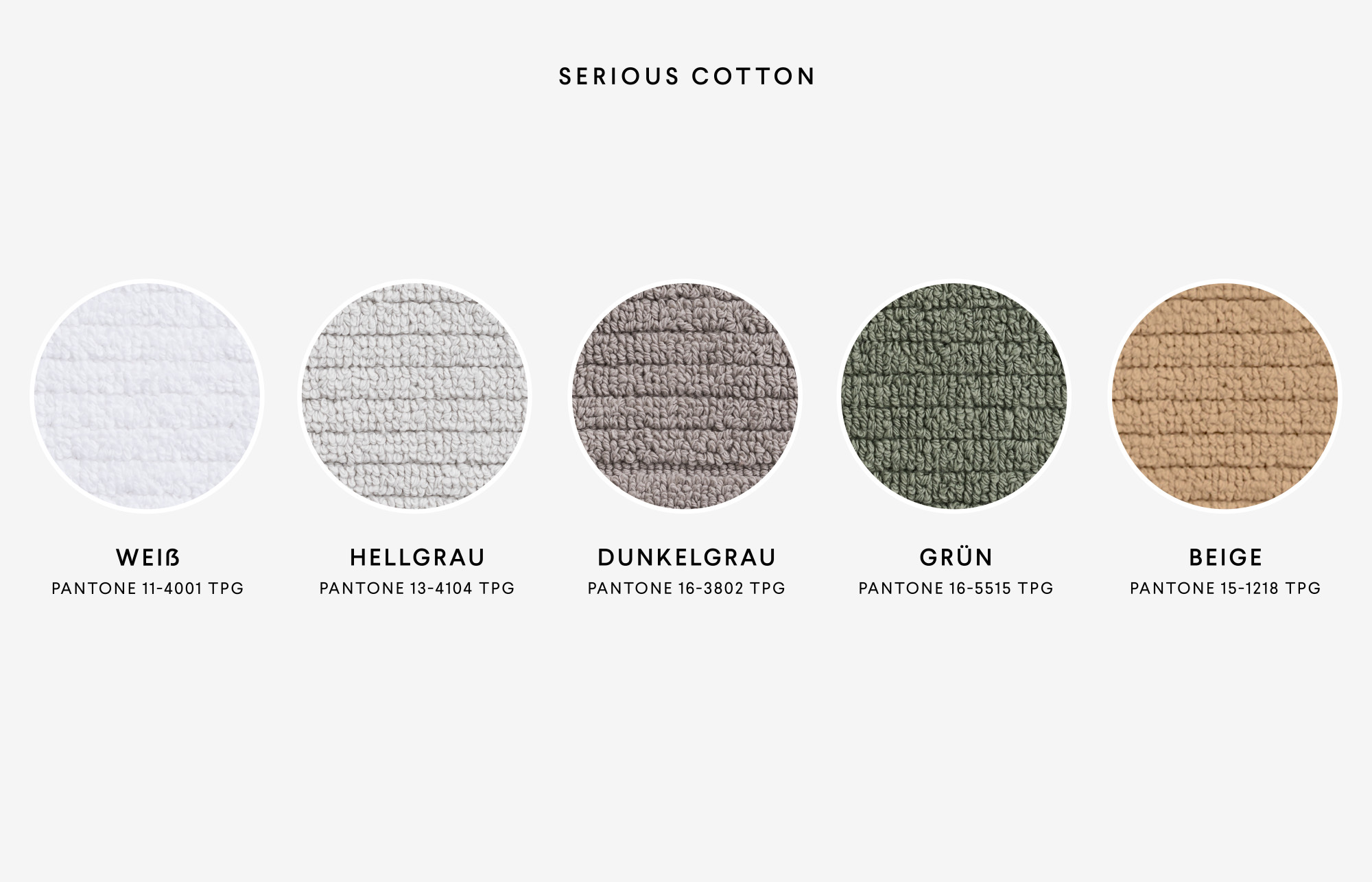  Kollektion Serious Cotton
