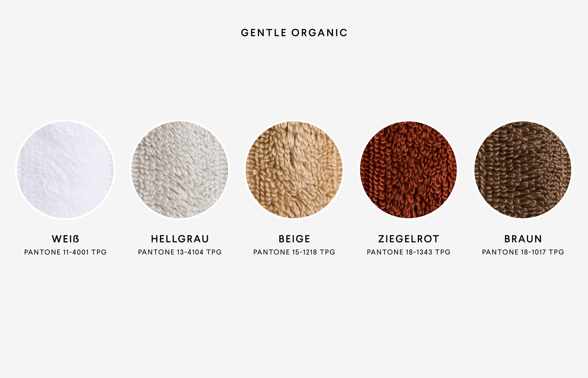  Kollektion Gentle Organic