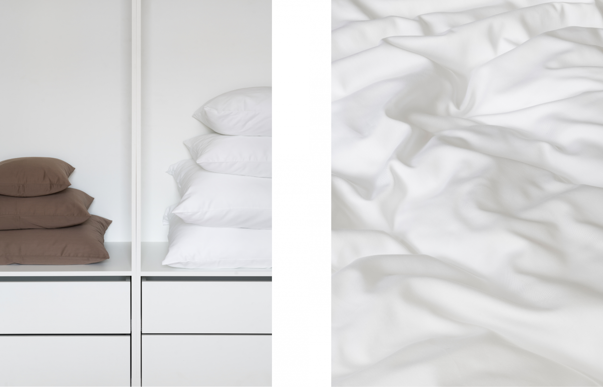 Lejaan minimalist bed linen is absolutely suitable for all.